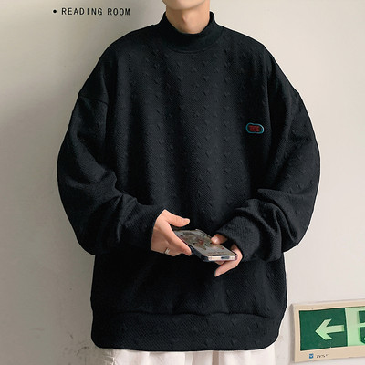 Νέο μοντέλο φθινοπωρινή μπλούζα με polo γιακά και λογότυπο