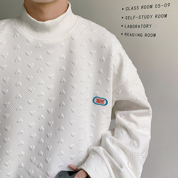 Νέο μοντέλο φθινοπωρινή μπλούζα με polo γιακά και λογότυπο