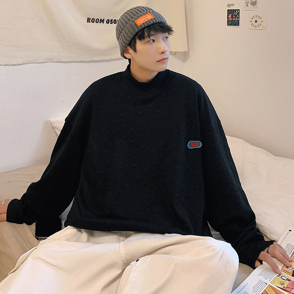 Νέο μοντέλο φθινοπωρινή μπλούζα με polo γιακά και λογότυπο