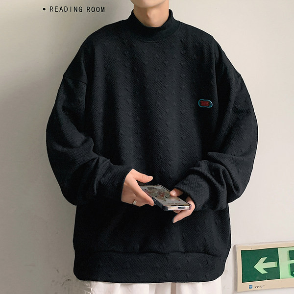 Νέο μοντέλο φθινοπωρινή μπλούζα με polo γιακά και λογότυπο