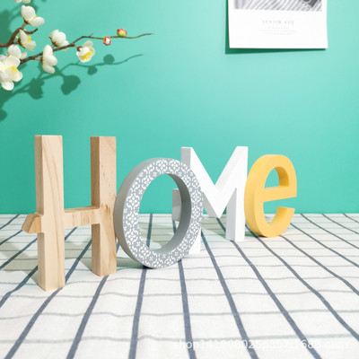 Ydewine`i 15-tolline Word Art Decor, ingliskeelse kirjaga seinakaunistus , PERE/kodu/armsad rippuvad puidust lauaplaadi sõnaehted