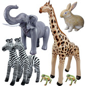 Simulare mare girafa zebra animale junglei balon gonflabil elefant iepure broasca paduri safari decorare petrecere de aniversare
