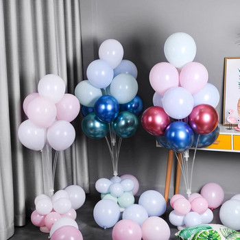 Стойка за балон Държач за колона за балон Сватба Декорации за парти за рожден ден Бебешки душ Латекс Поддръжка за балон Аксесоари за балони