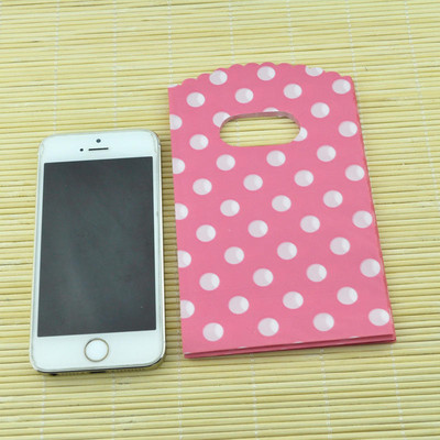 100 kom/lot Dizajnirana plastična vrećica za kavu "Hvala" 9x15 cm Poklon vrećica za nakit i slatkiše s ručkama Male plastične vrećice za pakiranje