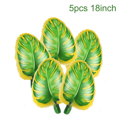 Kilpkonnalehe bänner Hawaii peokaunistus Head suvist sünnipäevapidu Garland Safari džungliteemaline Dinosaurusteema peokaunistused