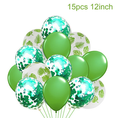 Kilpkonnalehe bänner Hawaii peokaunistus Head suvist sünnipäevapidu Garland Safari džungliteemaline Dinosaurusteema peokaunistused