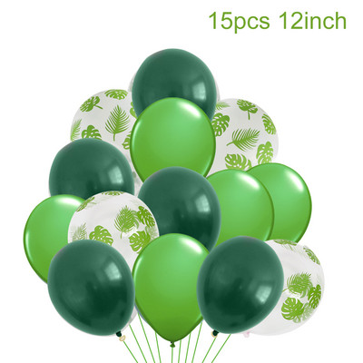 Kilpkonnalehe bänner Hawaii peokaunistus Head suvist sünnipäevapidu Garland Safari džungliteemaline Dinosaurusteema peokaunistused