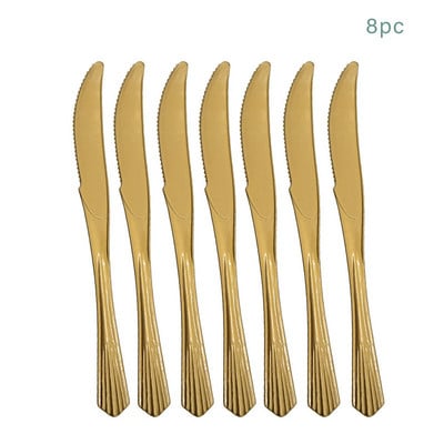 8Gosti Zlatno slovo Oh Dječje jednokratno posuđe Jungle Leaves Salveta Tanjur Šalica Tuširanje dječaka Djevojčica Babyshower Oh Potrepštine za bebe