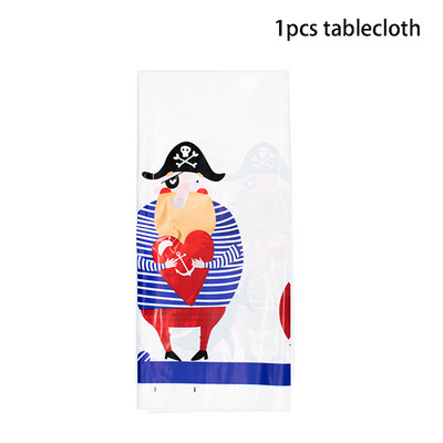 Gusarska tematska zabava Posuđe za jednokratnu upotrebu Pribor za dječju rođendansku zabavu Pirati s Kariba Posuđe za jelo Tanjur Dekoracija salvete