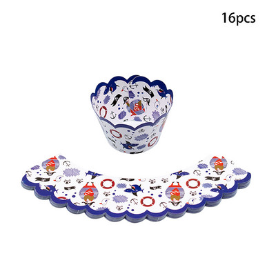 Gusarska tematska zabava Posuđe za jednokratnu upotrebu Pribor za dječju rođendansku zabavu Pirati s Kariba Posuđe za jelo Tanjur Dekoracija salvete