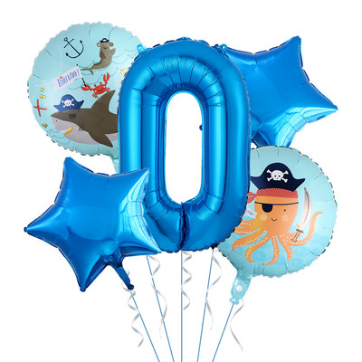 Gusarska tematska zabava Posuđe za jednokratnu upotrebu Pribor za dječju rođendansku zabavu Pirati s Kariba Posuđe za jelo Tanjur Dekoracija salvete