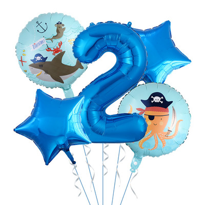 Gusarska tematska zabava Posuđe za jednokratnu upotrebu Pribor za dječju rođendansku zabavu Pirati s Kariba Posuđe za jelo Tanjur Dekoracija salvete