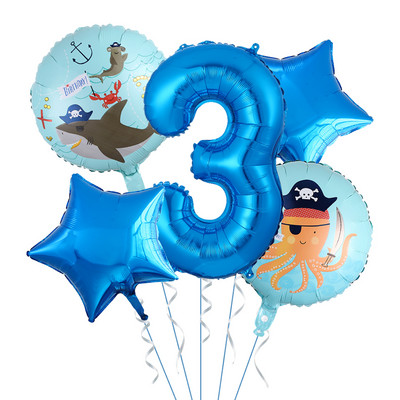 Gusarska tematska zabava Posuđe za jednokratnu upotrebu Pribor za dječju rođendansku zabavu Pirati s Kariba Posuđe za jelo Tanjur Dekoracija salvete