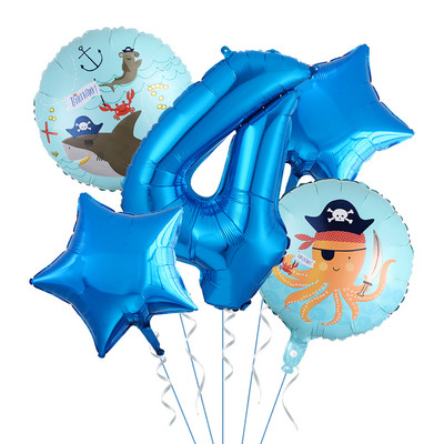 Gusarska tematska zabava Posuđe za jednokratnu upotrebu Pribor za dječju rođendansku zabavu Pirati s Kariba Posuđe za jelo Tanjur Dekoracija salvete