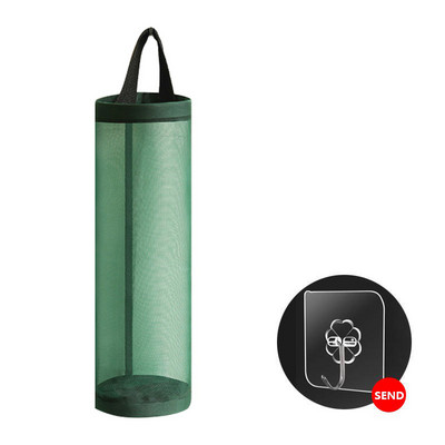 2022 Kućni držač vrećice za namirnice Zidni nosač Držač plastične vrećice Dispenzer Viseći skladišni koš Vreća za smeće Kuhinjski organizator za smeće