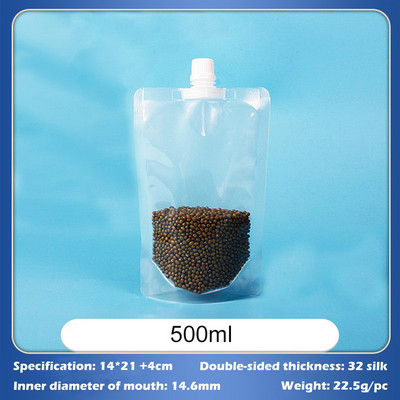 Sandarus laikymo maišelis Ryžių pakavimo maišelis Grūdai Atsparus drėgmei ir vabzdžiams skaidrus sutirštintas nešiojamas maistinis maišelis