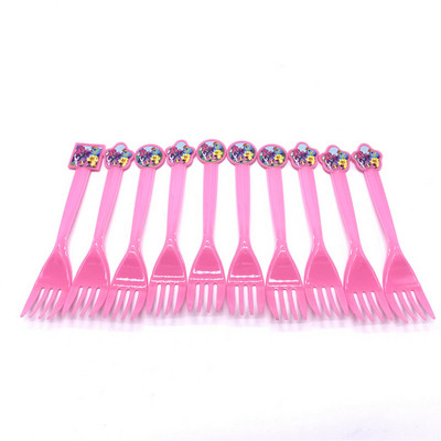 10 kom/lot My Little Pony Party jednokratna žlica Plastične vilice Rođendanska Baby Shower Tema Party Noževi Party pribor za jelo