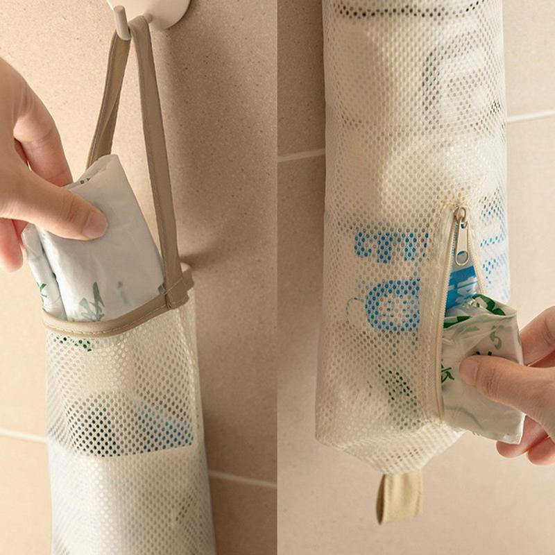 Επαναχρησιμοποιήσιμες τσάντες αποθήκευσης δικτυωτών λαχανικών κουζίνας Τσάντες αποθήκευσης κρεμμυδιών πατάτας Κούφιες αναπνέουσες τσάντες από πλέγμα τζίντζερ σκόρδου