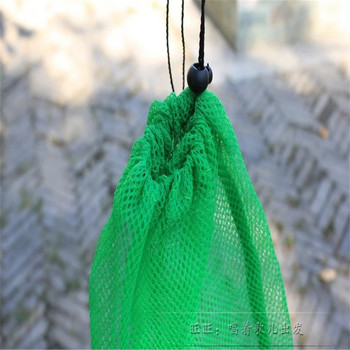 Πτυσσόμενο δίχτυ ψαριών Ζωντανό δίχτυ ψαροτσάντα διχτυωτό τσαντάκι ψαροφύλακα Εργαλεία ψαρέματος Διχτυωτή τσάντα Παιδικά παιχνίδια τσάντα δίχτυ αποθήκευσης Πολύ ανθεκτικό