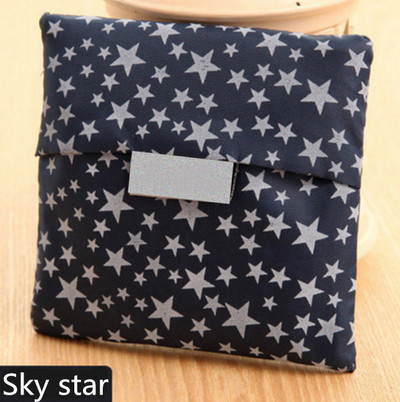 VÂNZARE Geantă de cumpărături portabilă de modă pentru femei, imprimare creativă, pliabilă din pânză Oxford, geantă de doamnă Genți de depozitare pentru bucătărie, accesorii pentru casă