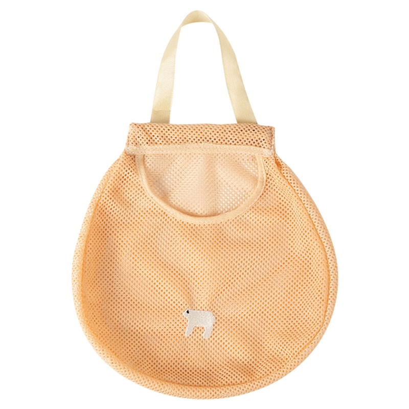 Korduvkasutatav toidukott Köök Seinale kinnitatav puu- ja köögiviljade hoiustamiskott Kaasaskantav küüslaugu-sibula õõnesvõrk hingav