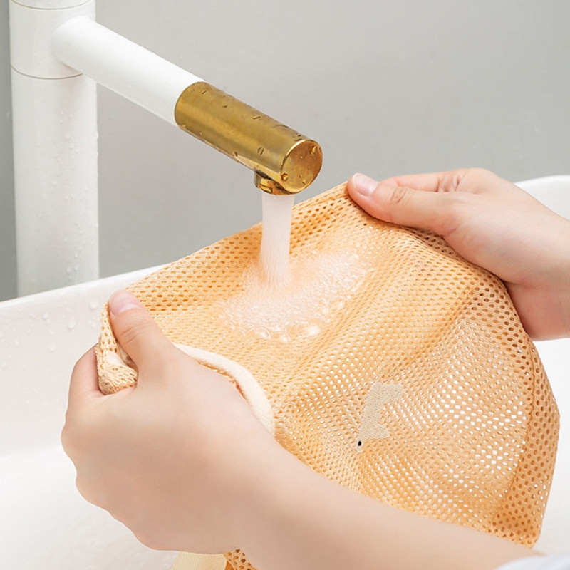 Korduvkasutatav toidukott Köök Seinale kinnitatav puu- ja köögiviljade hoiustamiskott Kaasaskantav küüslaugu-sibula õõnesvõrk hingav