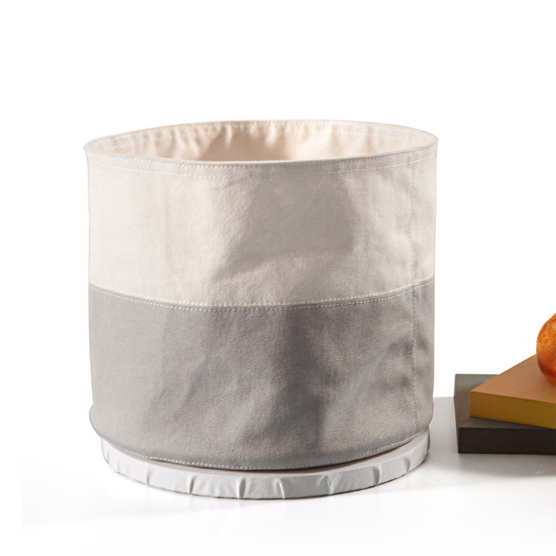 Καλάθι Ψωμί Λινά Τσάντα Ψωμιού Αποθήκευση Τροφίμων Τσάντες επαναχρησιμοποιήσιμων λαχανικών Κρέμα Τσάντα ψωμιού Βαμβακερή καμβά Τσάντες παραγωγής για φρούτο ρύζι #G2