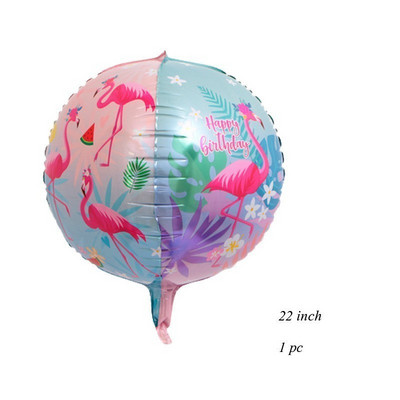 1 komplekt Flamingo ühekordseks kasutamiseks mõeldud lauanõude komplektid Ümmargused pabertopside taldrik flamingo-teemaliste pulmade suve sünnipäevapeo kaunistuste jaoks