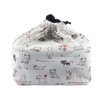 Prijenosna torba za ručak, japanska bento torba za pohranu, torba za ručak