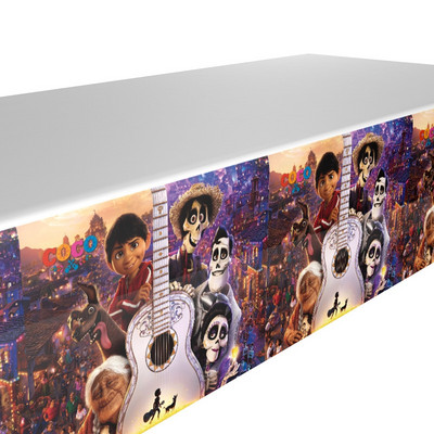 Θέμα ταινίας περιπέτειας Coco για γενέθλια για αποκριάτικο πάρτι Προμήθειες στηρίγματα Διάταξη Διακόσμηση Πιάτο Κύπελλο Επιτραπέζιο κοστούμι