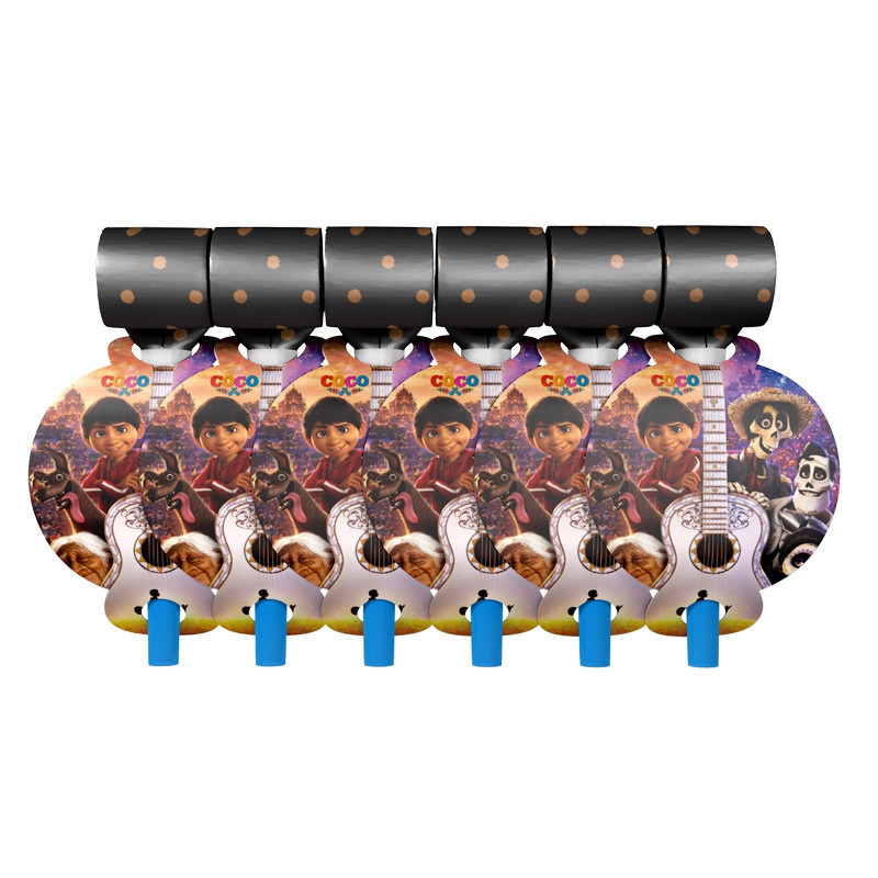 Θέμα ταινίας περιπέτειας Coco για γενέθλια για αποκριάτικο πάρτι Προμήθειες στηρίγματα Διάταξη Διακόσμηση Πιάτο Κύπελλο Επιτραπέζιο κοστούμι