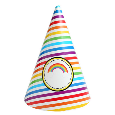 Μπομπονιέρες για πάρτι Cloud Rainbow Παιδικά χάρτινα πιάτα γενεθλίων Κύπελλο καρτούν Επιδόρπιο Πιάτο τούρτας Γάμος Προμήθειες γιορτής