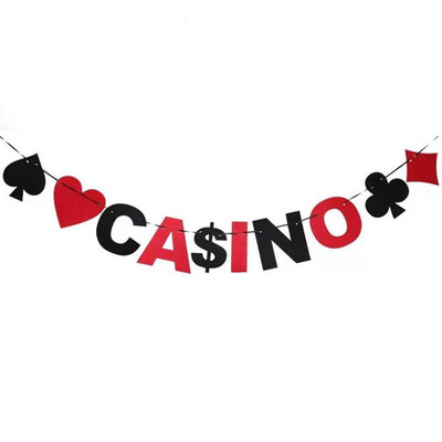Pokkerimänguteemalised sünnipäevapeotarbed Kasiinoõhtu Ühekordsed lauanõud Taldrikud Salvrätikud Las Vegase teemaline Kasiino peokaunistus