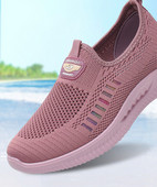 Ženske tekstilne tenisice s logom i ravnim potplatom