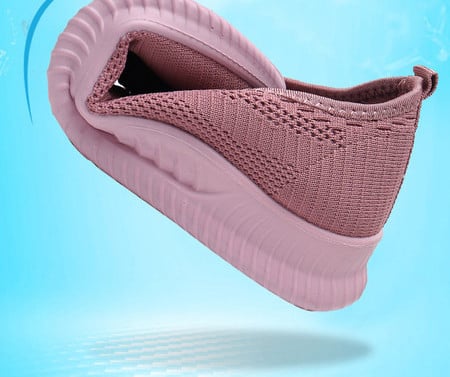 Ženske tekstilne tenisice s logom i ravnim potplatom