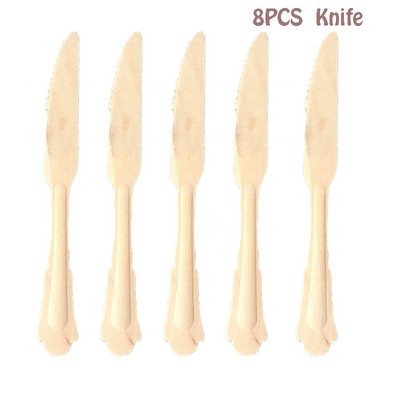 Set de veselă de unică folosință, galben auriu, farfurii de hârtie pentru petrecere, șervețele, paie pentru ceașcă, petrecere de naștere, decorațiuni de nuntă, accesorii pentru petreceri de Crăciun