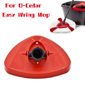Spin Mop Base Disk Mopas galviņas nomaiņas plastmasas trīsstūra disks O-Cedar Easy Wring Mop piederumam Rotējoša mopu pamatne
