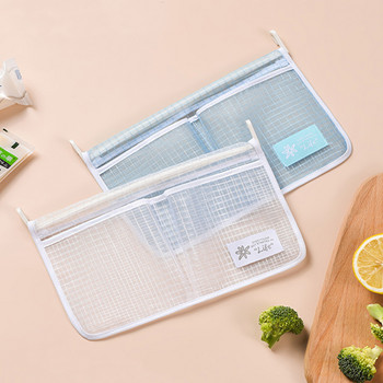 Творчески кухненски хладилник Висяща мрежеста чанта за съхранение Домакинска класификация Чанта за съхранение с две отделения