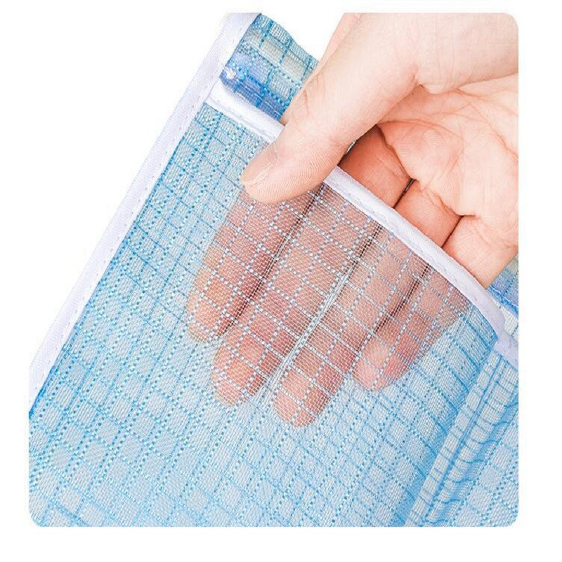 Creative Κουζίνα Ψυγείο Κρεμαστό Διχτυωτό Τσάντα Αποθήκευσης Ταξινόμηση Οικιακής Χρήσης Τσάντα Αποθήκευσης Δύο Διαμερισμάτων