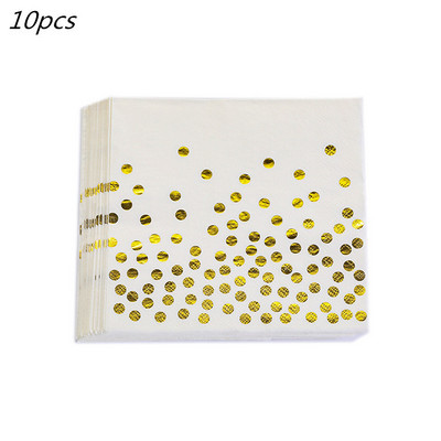 Χρυσά χάρτινα πιάτα μιας χρήσης Φλιτζάνια Ψάθινο χαρτοπετσέτες Σετ σερβίτσια για κέικ για ενήλικες παιδικά είδη πάρτι γενεθλίων Διακόσμηση με χρυσό θέμα