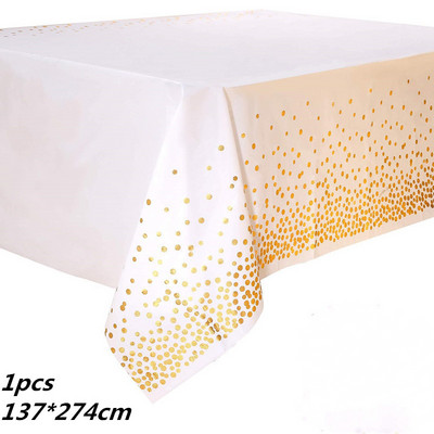 Χρυσά χάρτινα πιάτα μιας χρήσης Φλιτζάνια Ψάθινο χαρτοπετσέτες Σετ σερβίτσια για κέικ για ενήλικες παιδικά είδη πάρτι γενεθλίων Διακόσμηση με χρυσό θέμα