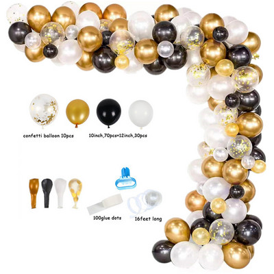 Χρυσά χάρτινα πιάτα μιας χρήσης Φλιτζάνια Ψάθινο χαρτοπετσέτες Σετ σερβίτσια για κέικ για ενήλικες παιδικά είδη πάρτι γενεθλίων Διακόσμηση με χρυσό θέμα