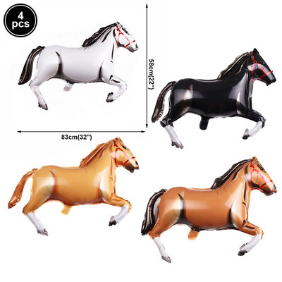 Western Cowboy Birthday Party Decors Racing Horse Papirnati tanjur Šalica Salveta Wild West Birthday Party Pribor za jednokratno posuđel