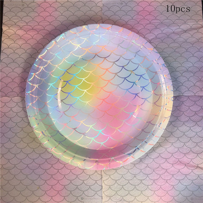 Potrepštine za zabavu Male sirene Rekviziti za fotografije Sirena Dekoracija Pokloni za rođendansku zabavu sirena Dekoracije za dječje rođendane ww02