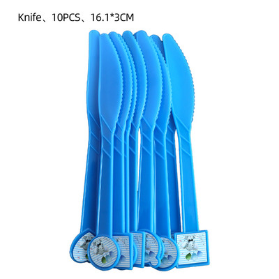 Jednokratno posuđe s motivom cvijeta plavog slona, papirnate čaše, salvete, set ukrasa za pozadinu za rođendane za dječake