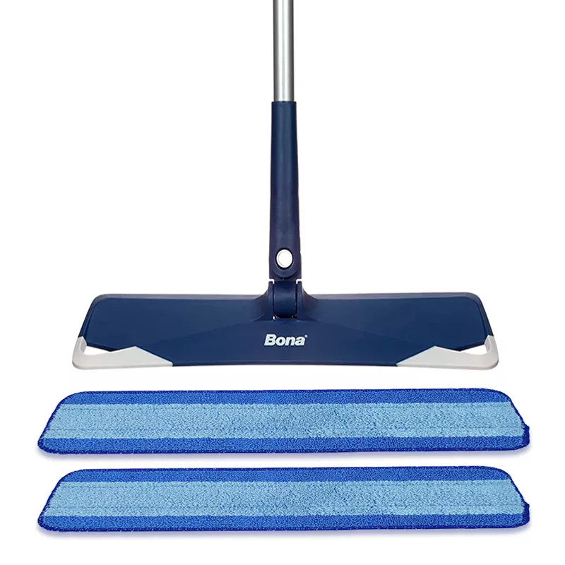 Tampoane de curățare din microfibră compatibile cu cârpele de mop Bona Reutilizabile de 18 inci Cap de reîncărcare pentru mop pentru curățarea podelei