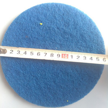 2 τεμάχια περιστροφικές ηλεκτρικές σφουγγαρίστρες Αντικατάσταση μαξιλαριού στρογγυλού σχήματος ματ Εργαλείο καθαρισμού Αντικατάσταση μαξιλαριών πλυντηρίου Σαλόνι Μπλε