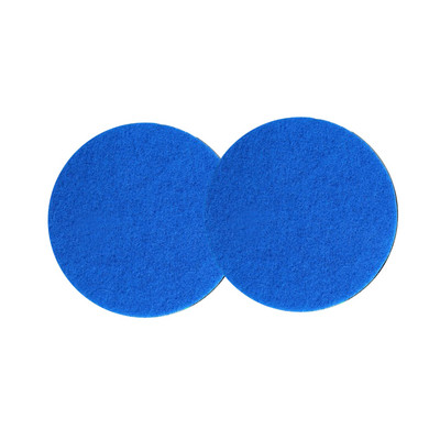 2 tükki pöörlevad elektrilised mopid, asenduspadja ümmarguse kujuga mati puhastustööriist, puhastuspatjade vahetamine elutoa sinine