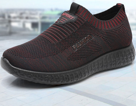 Ženske tekstilne tenisice sa natpisom