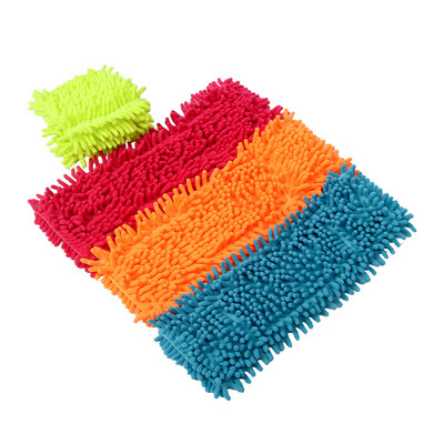 40*12cm Rectangle Chenille Mop Replacement Head Home Cleaning Pad Refill for Household Dust Mop
